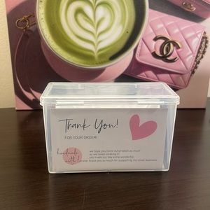Thank You Card Storage Box !